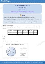 Đề thi giữa kì 2 Toán 7 Cánh diều - Đề số 10